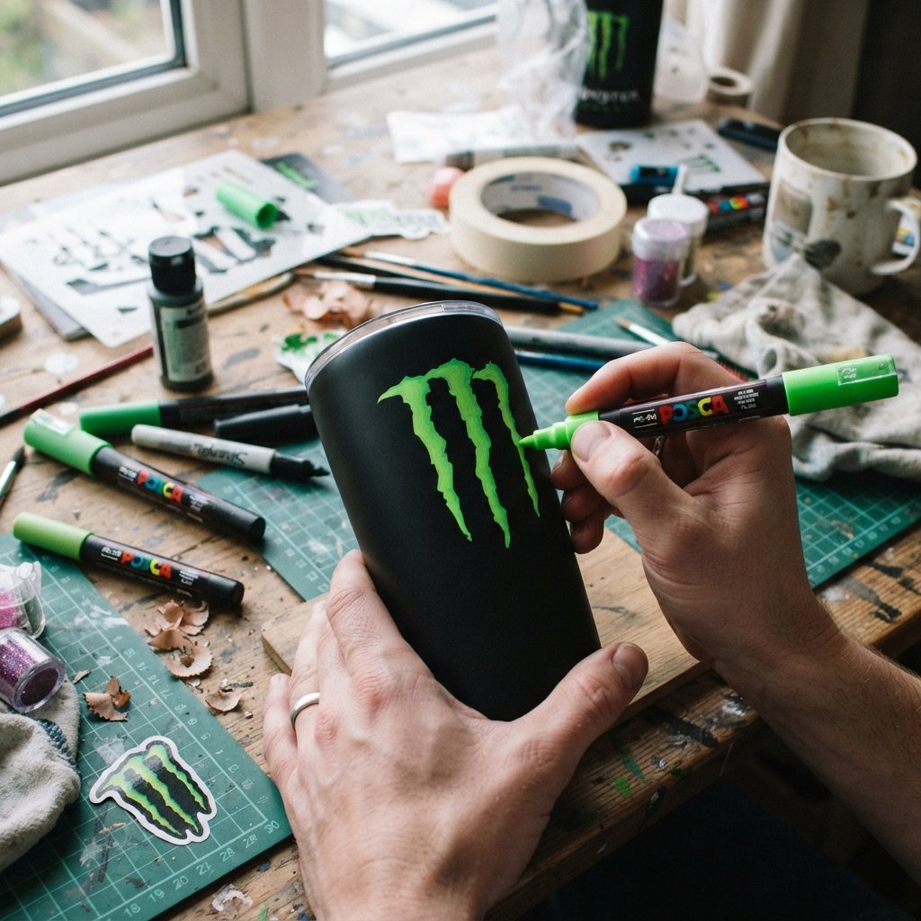 Monster Energy Cup DIY Craft Ideas