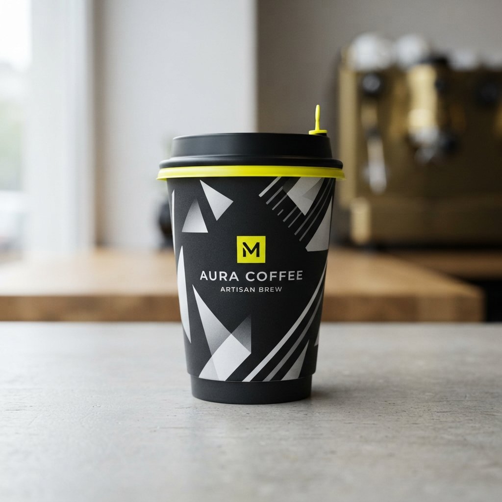 Monochrome Cup Design Ideas