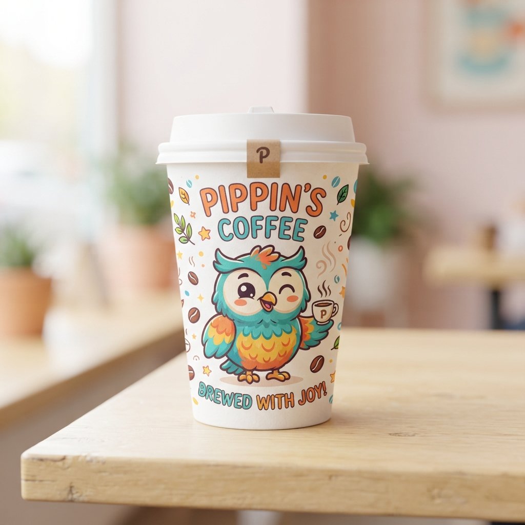 Illustrated Character Cup Design Ideas