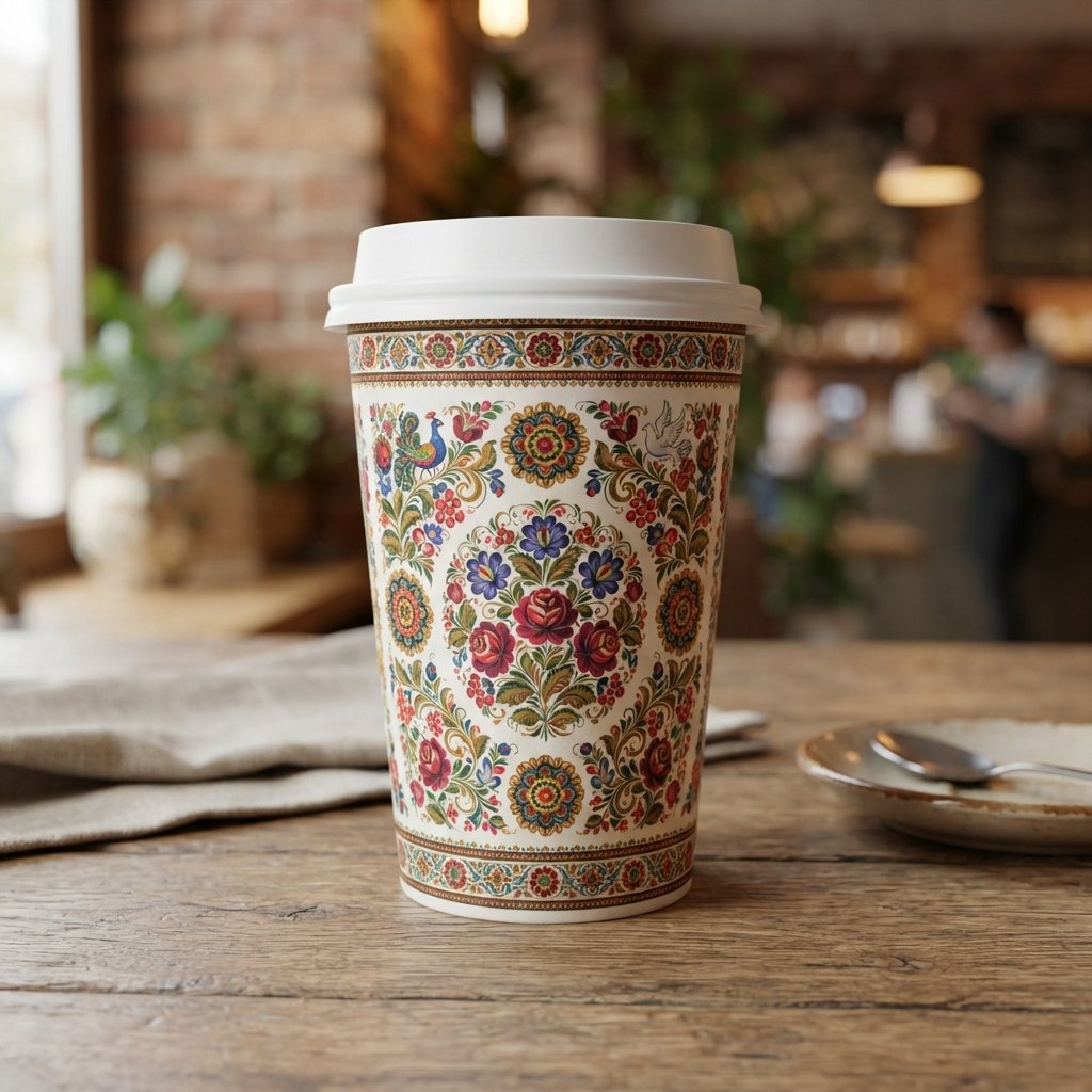 Cultural Pattern Cup Design Ideas