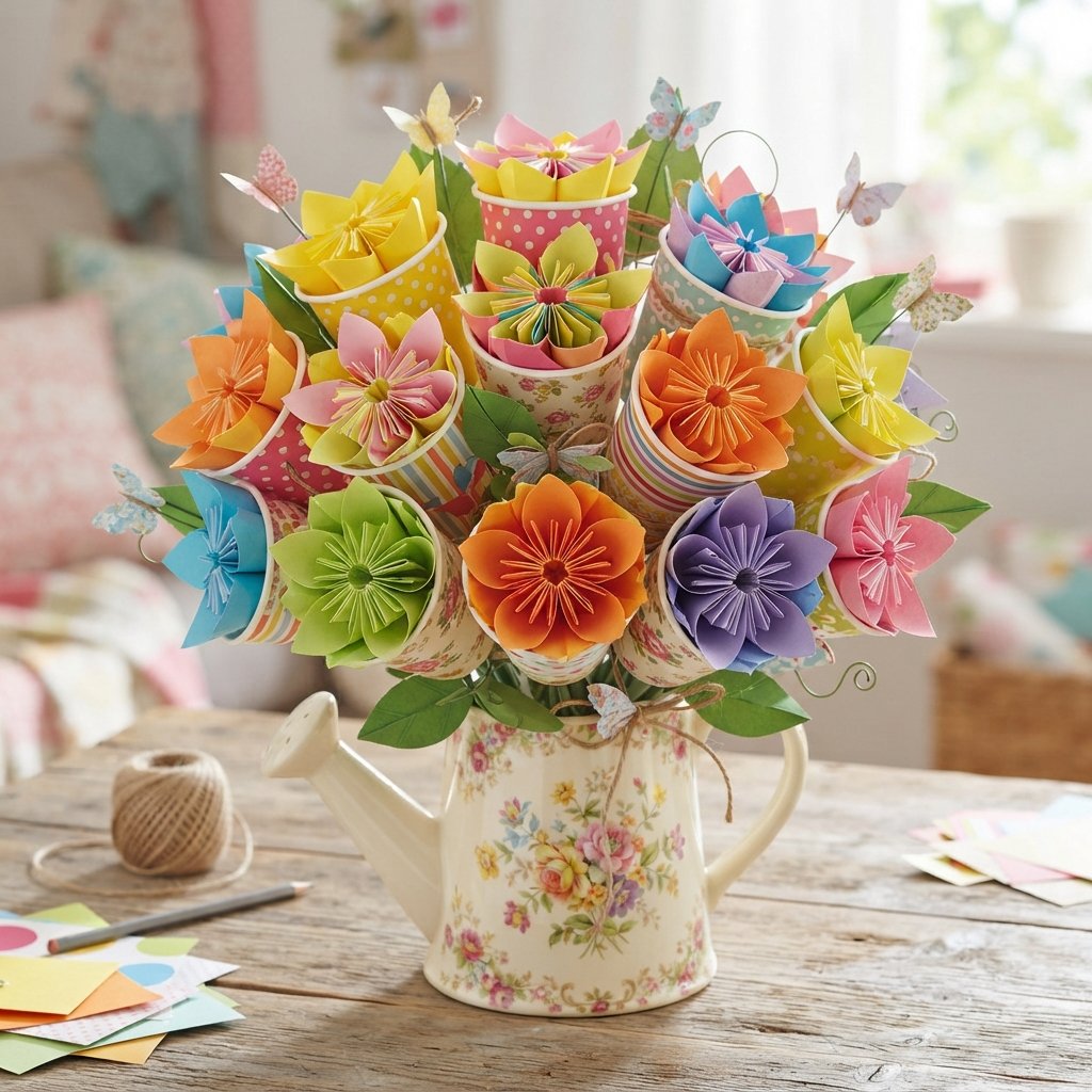 20 Cup Crafts Ideas You'll Want to Save Right Now 14 Cup Flower Craft Ideas