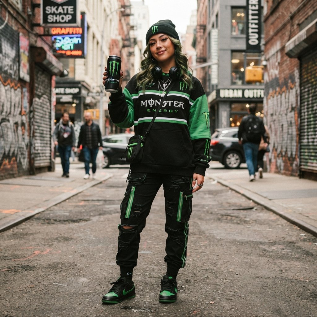 Monster Energy Cup Outfit Matching Ideas