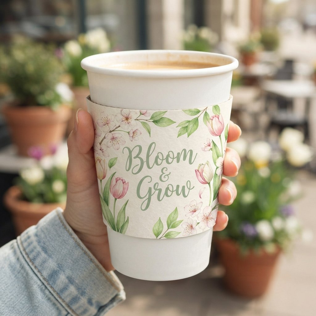 Seasonal Cup Sleeve Design Ideas