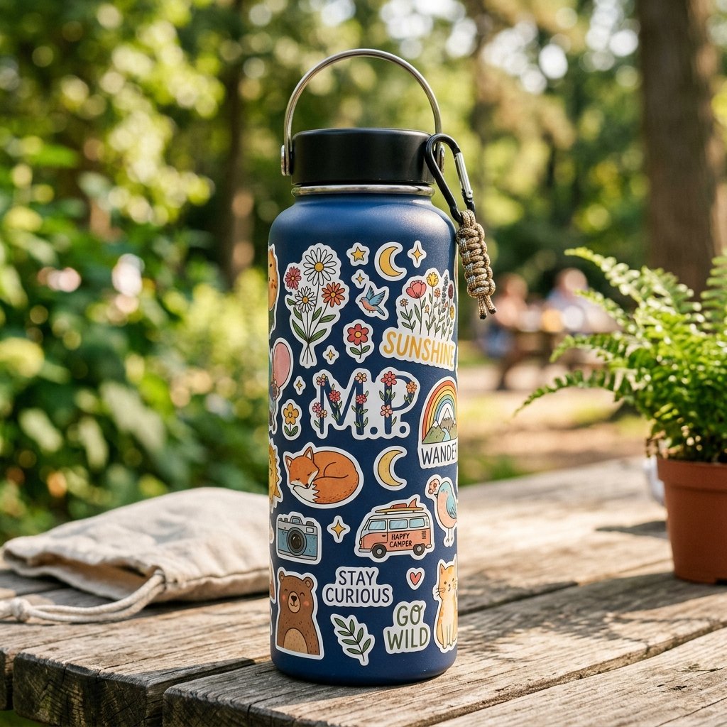 Water Bottle Sticker Ideas