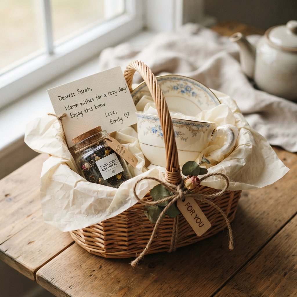 21 Cup Tea Ideas: Cozy, Cute & Totally Pinnable 8 Tea Cup Gift Wrapping Ideas