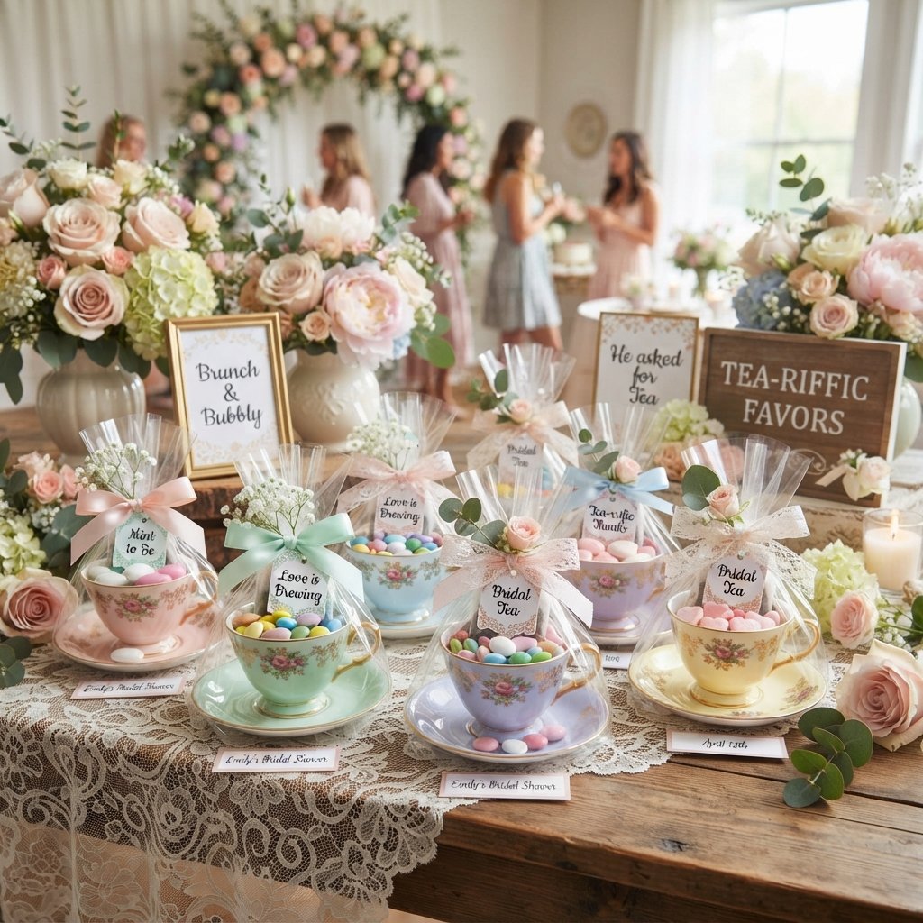 21 Cup Tea Ideas: Cozy, Cute & Totally Pinnable 18 Tea Cup Party Favor Ideas