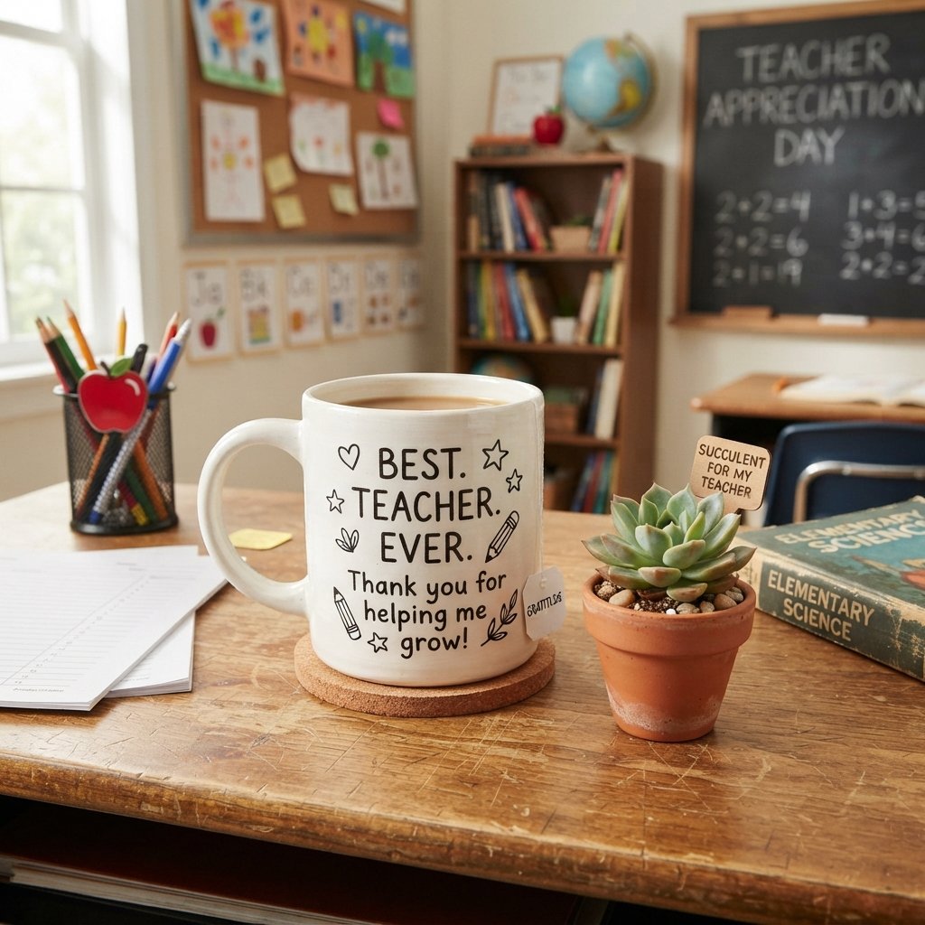 21 Cup DIY Ideas: Cute, Easy Projects to Try Today 21 Teacher Appreciation Cup Ideas