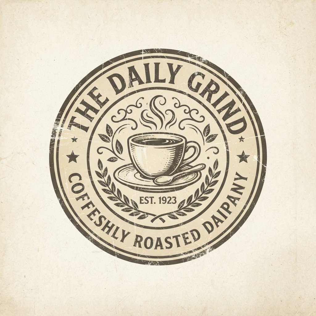 Vintage Cup Logo Ideas
