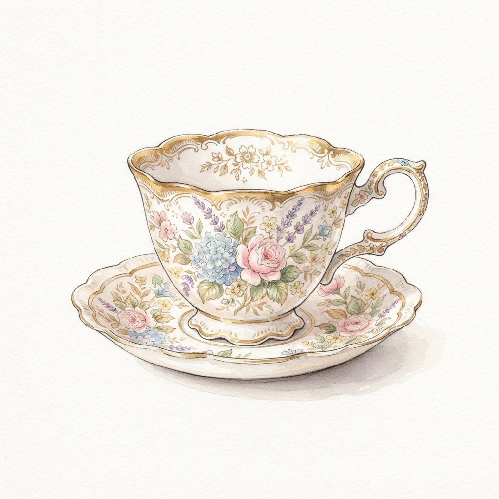 Vintage Teacup Idea