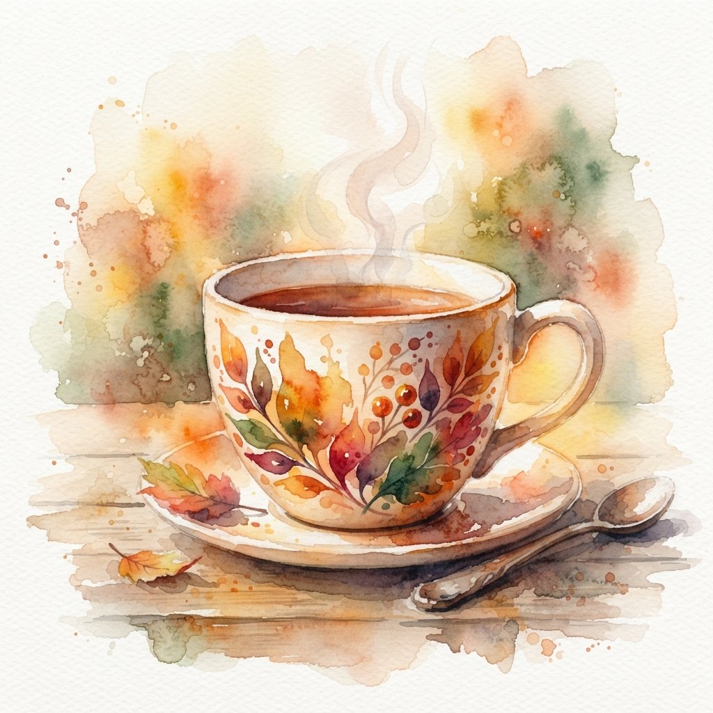 Watercolor Cup Ideas