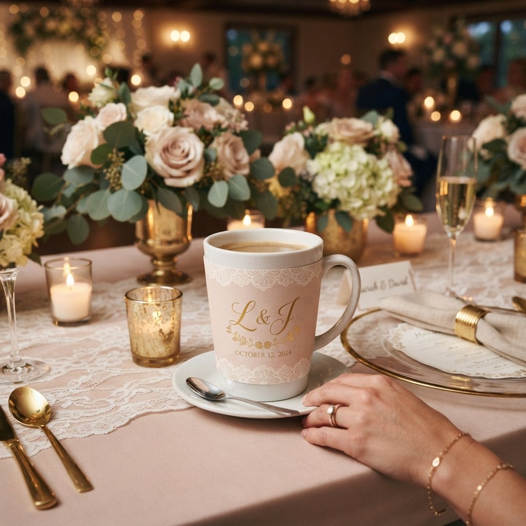 Wedding Cup Sleeve  Ideas