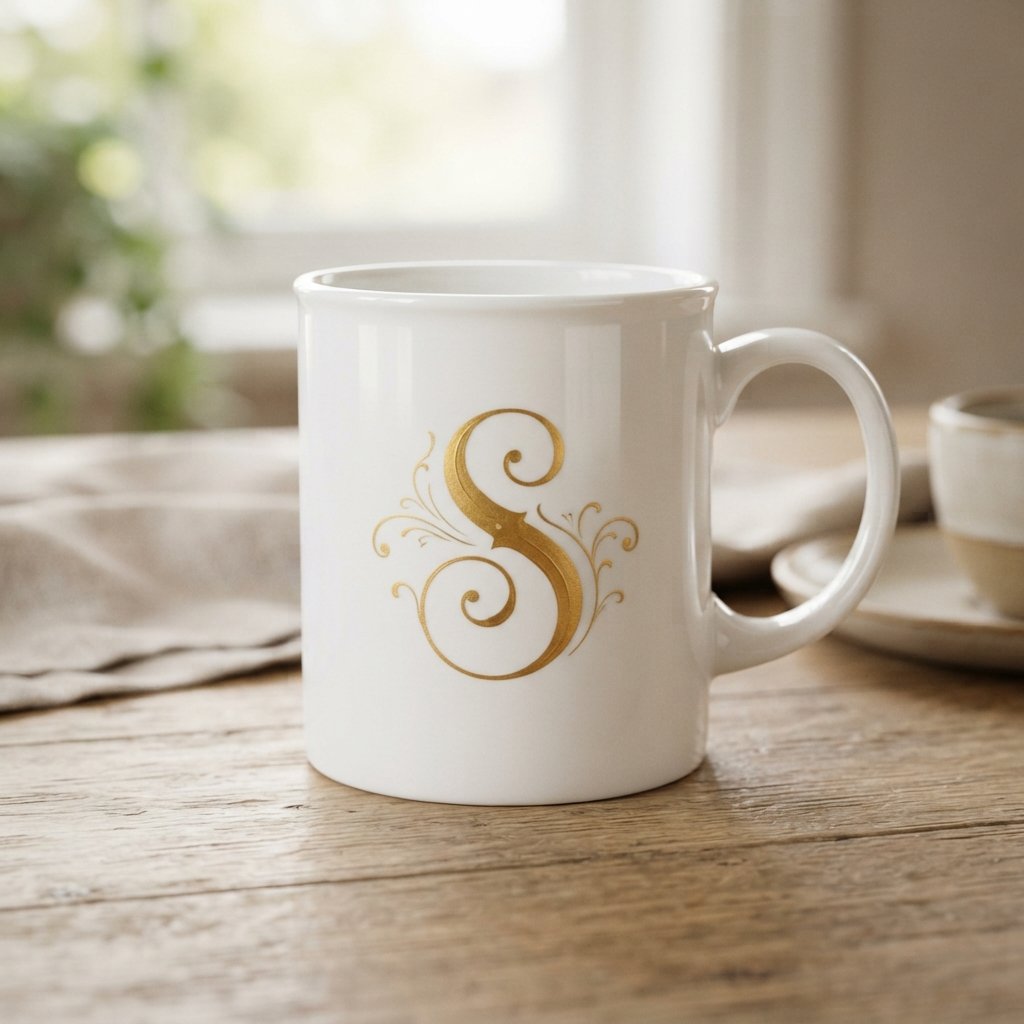 Monogram Cup Painting Ideas