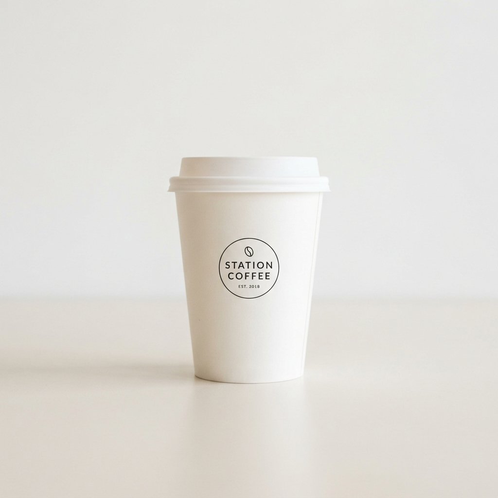 Minimalist Paper Cup Design Ideas