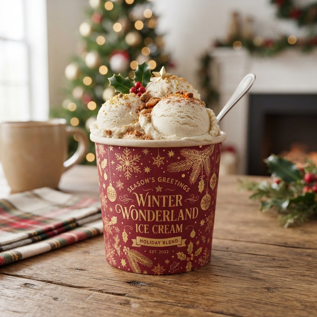 Seasonal Ice Cream Cup Ideas