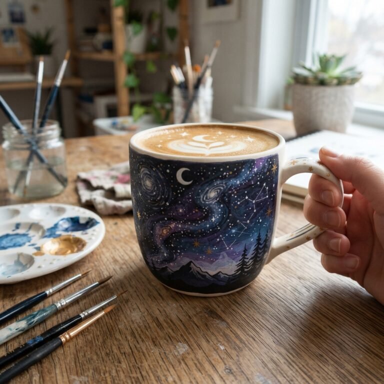 cup painting ideas