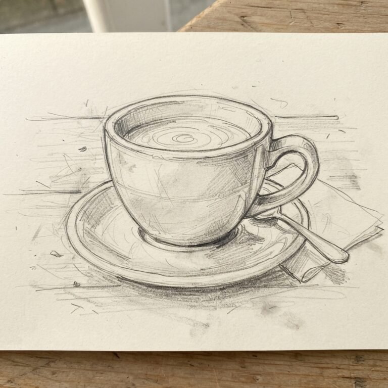 20 Easy Cup Sketch Ideas for Your Next Sketchbook Page 23 cup sketch