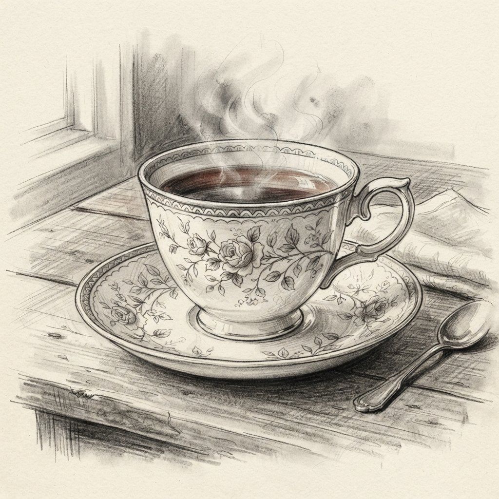 Energize Cup | Discover Beautiful Cup Ideas for Every Style & Occasion 32 Cup of Tea Drawing