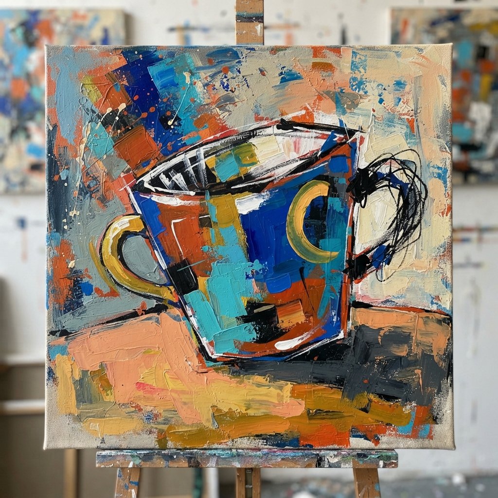 Abstract Cup Design Ideas