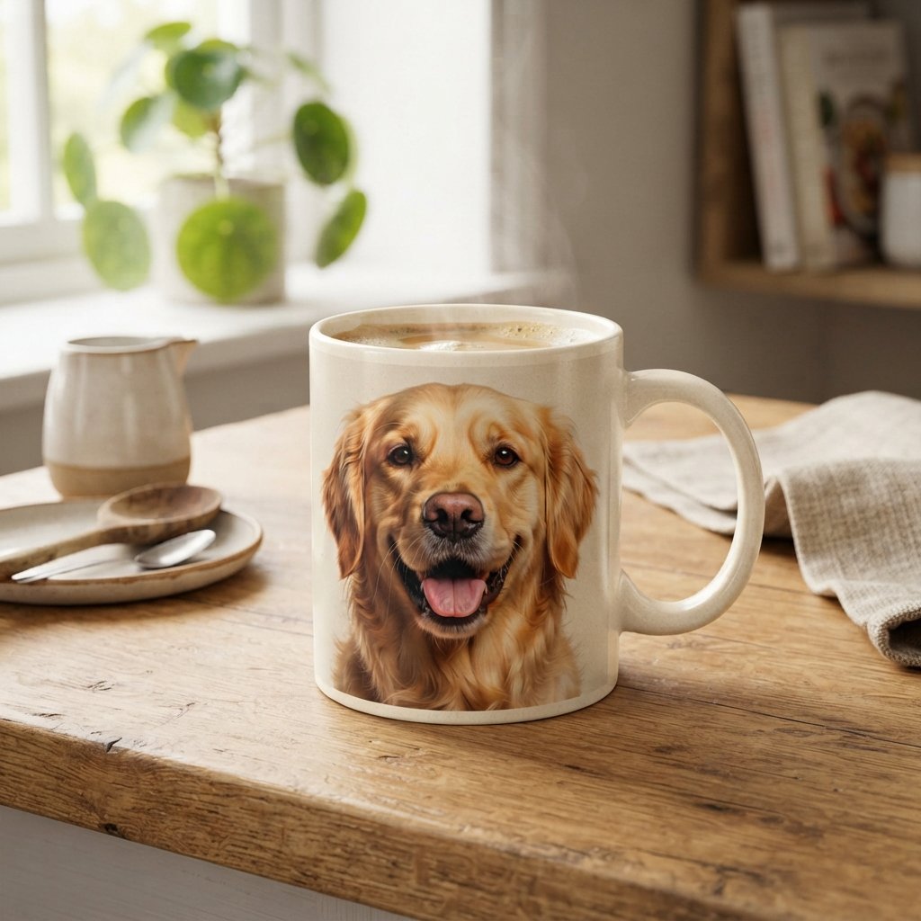 21 Best Cup Design Photo Ideas for Every Occasion 3 Ceramic mug with dog portrait 202609021519
