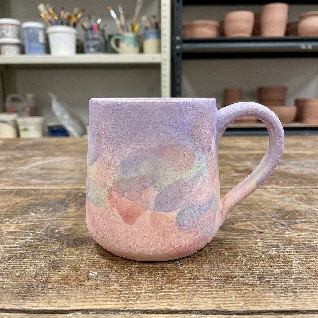 21 Cup Design Ideas Drawing You'll Want to Pin & Try Today 4 Ceramic mug with watercolor grad… 202609041624