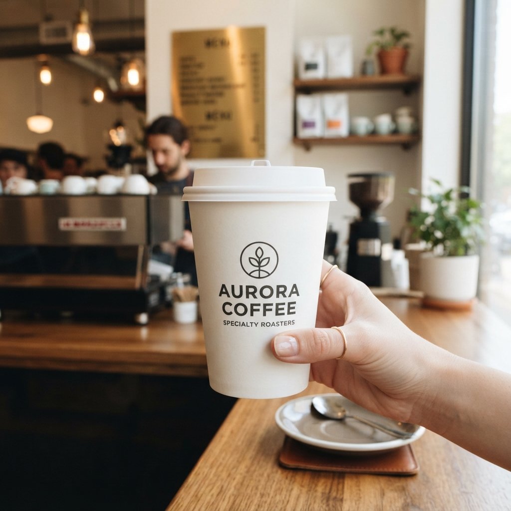 20 Cup Design Template Ideas You'll Want to Pin Now 21 Coffee cup with logo design 202609021459