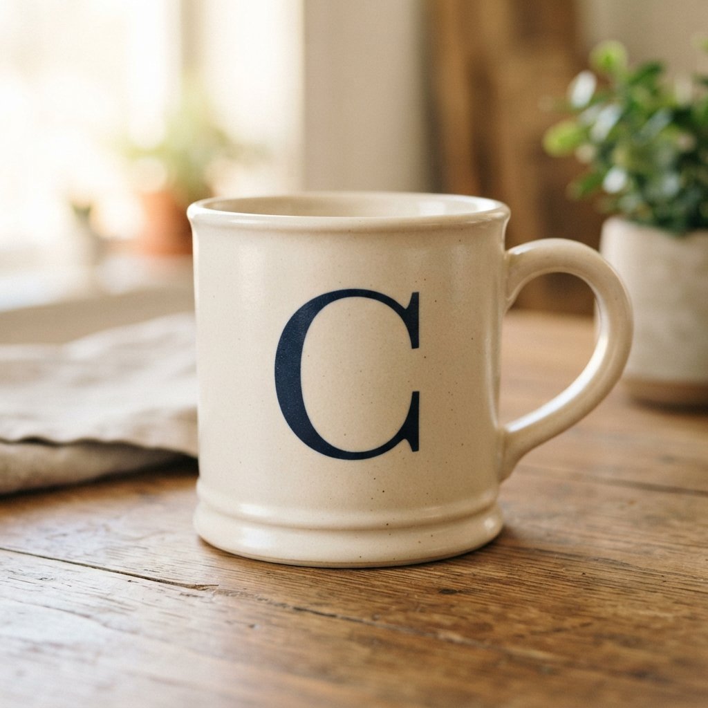 20 Cup Design Template Ideas You'll Want to Pin Now 7 Cream ceramic monogram mug 202609021455 2