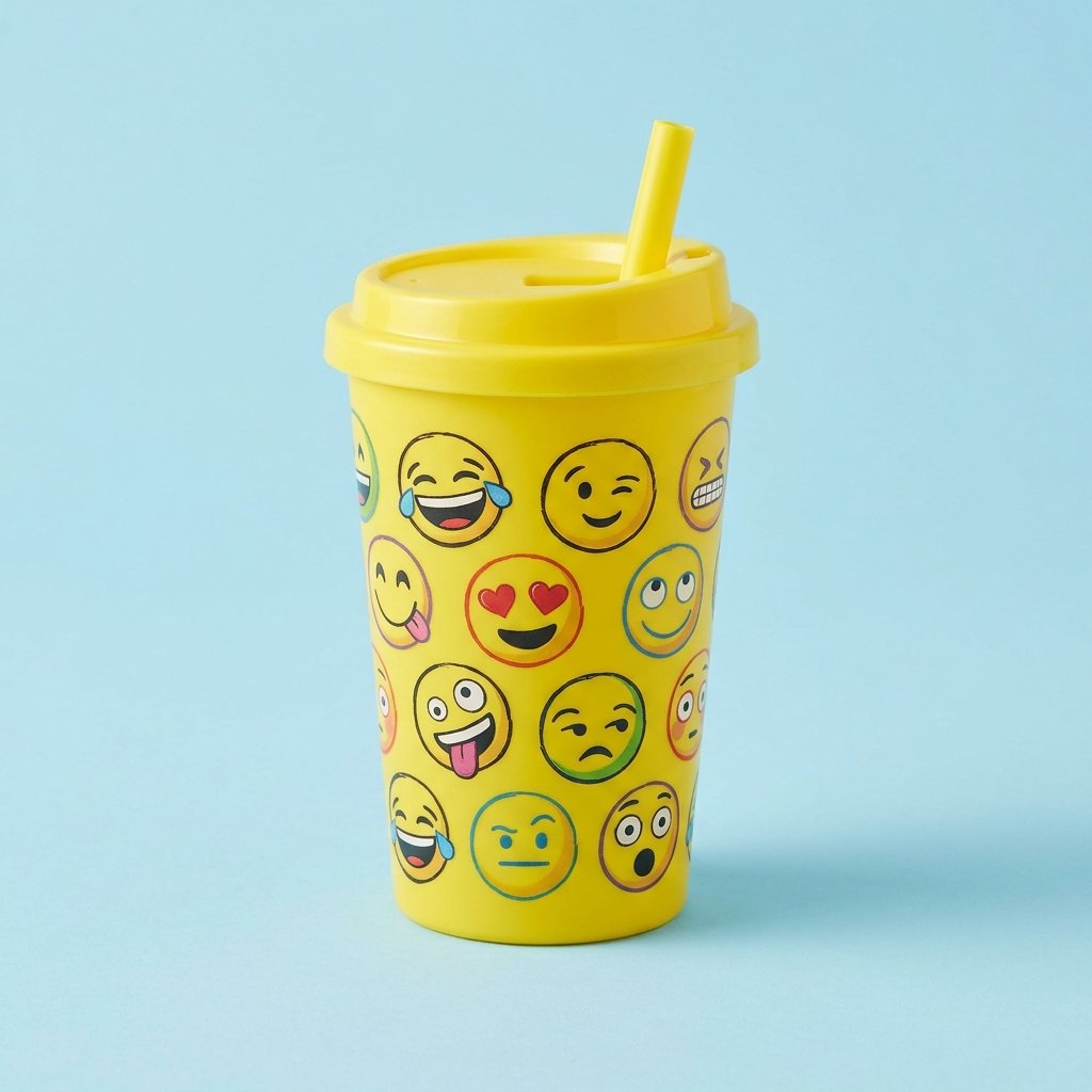 Emoji face cup design 202609051415