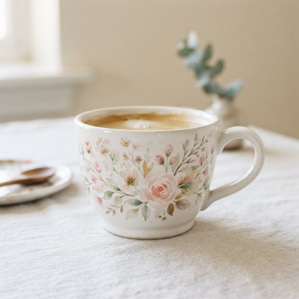 20 Cup Design Template Ideas You'll Want to Pin Now 2 Floral cup design product photog… 202609021454