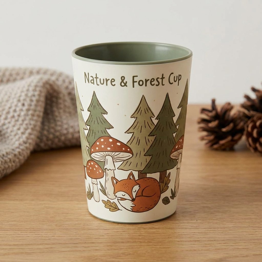 Forest scene kids cup design 202609051414