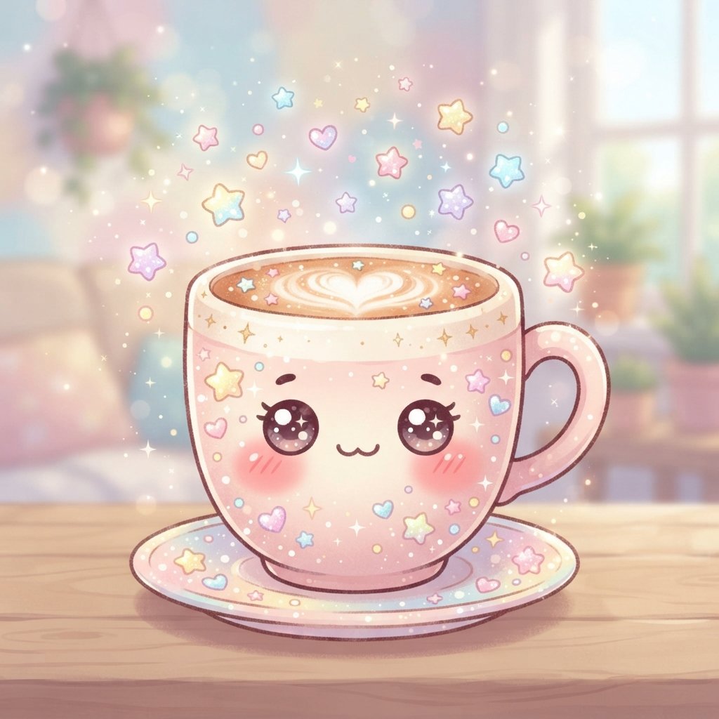 Kawaii Cup Design Ideas