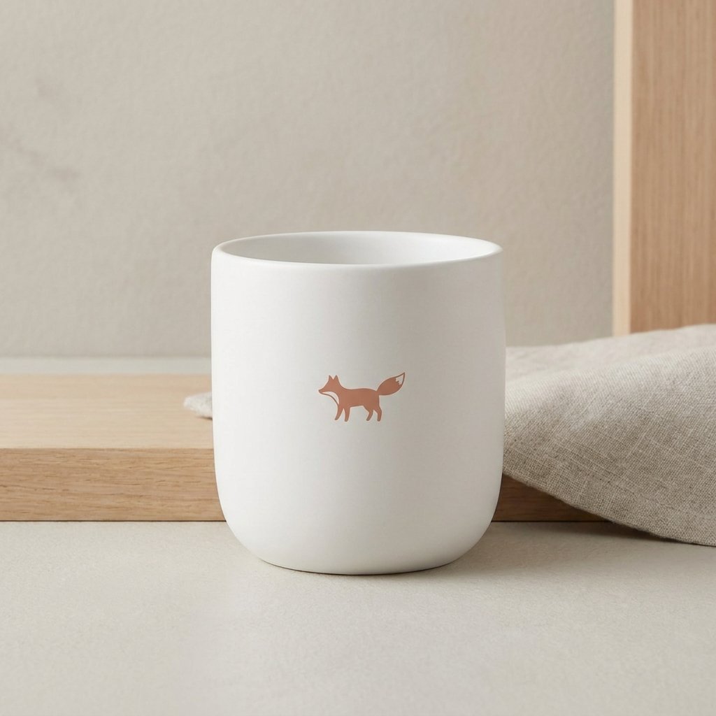 Minimalist kids cup design 202609051412