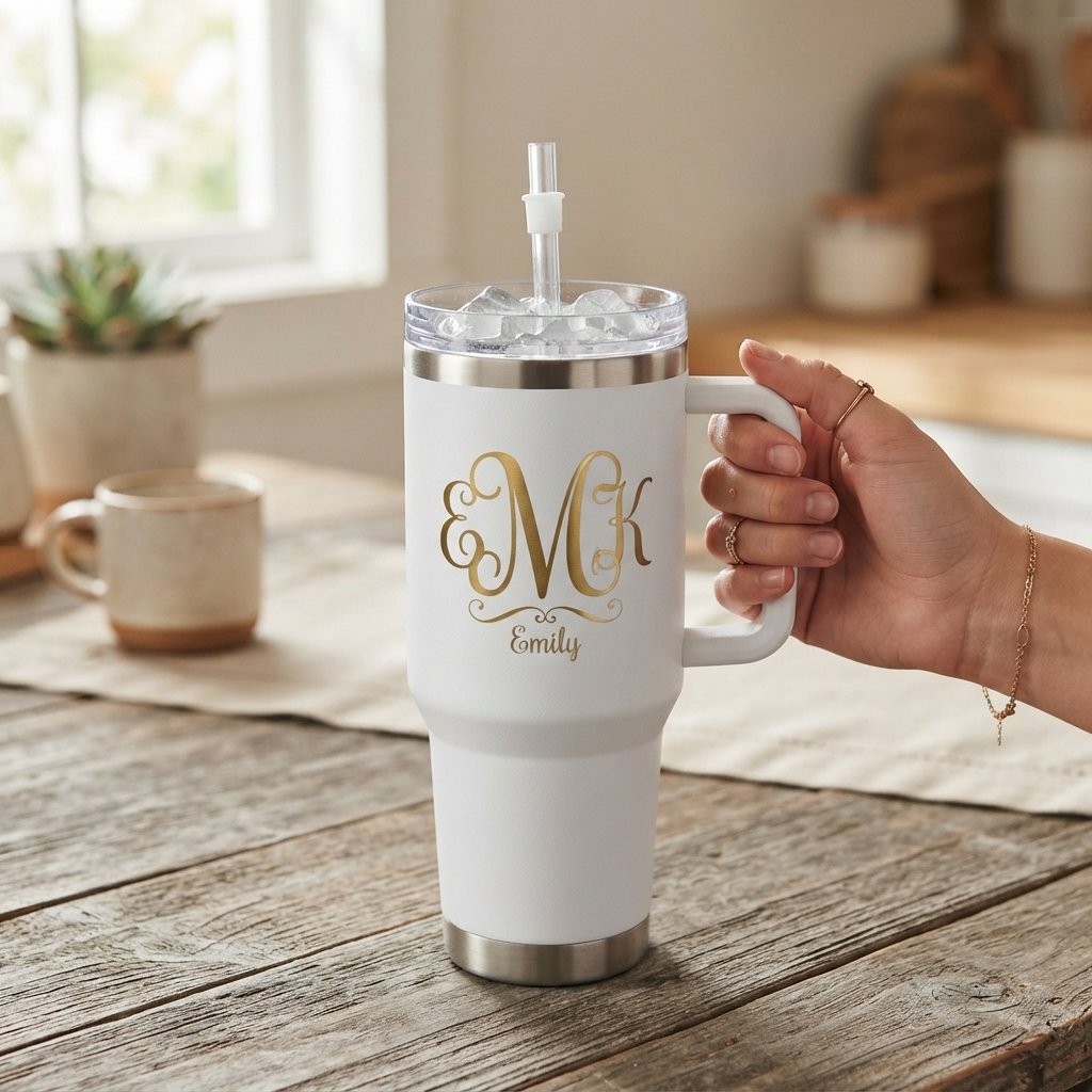 20 Stunning Dreamy Cup Designs Tumbler Ideas to Pin & Recreate 7 Monogram Layouts For A Personal Feel