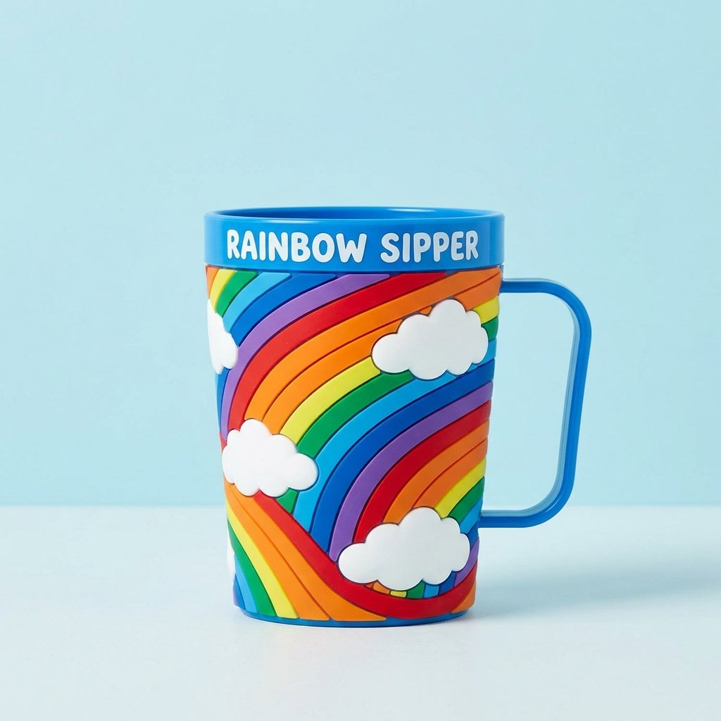 Rainbow cup product design 202609051412