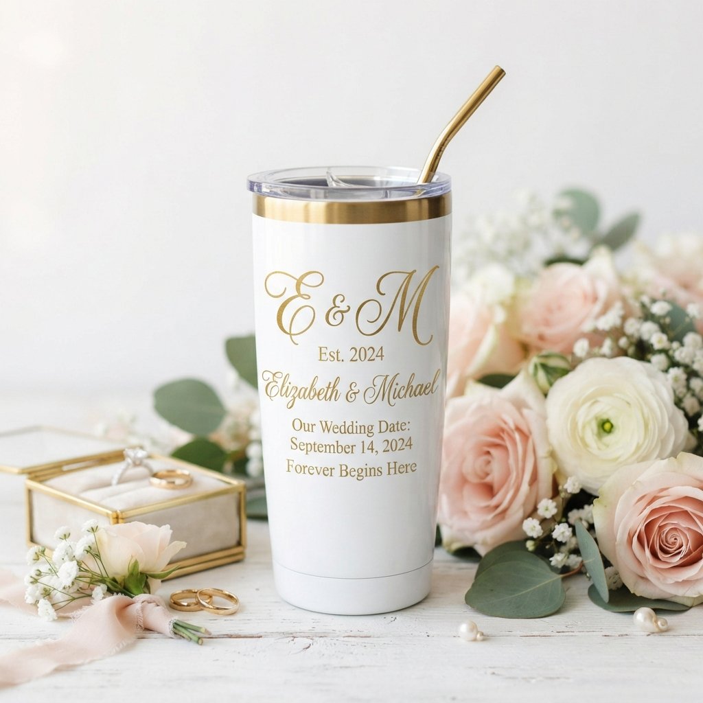 20 Stunning Dreamy Cup Designs Tumbler Ideas to Pin & Recreate 13 Wedding Themes For Bridal Party Gifts