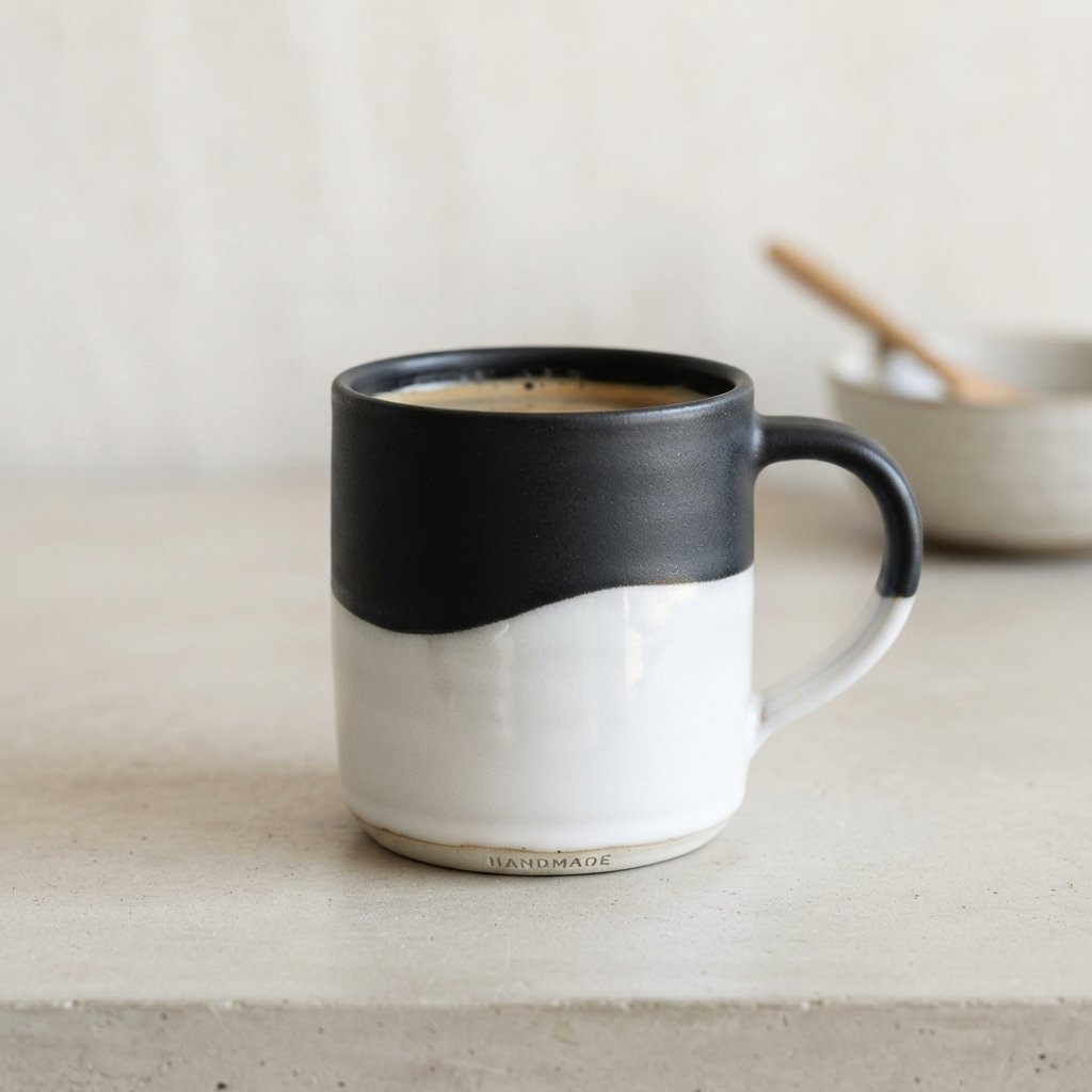 Two-Tone Glaze Mug Ideas