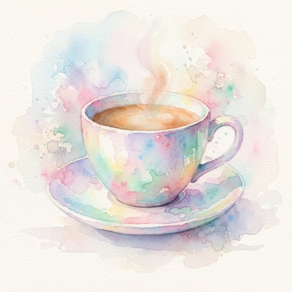 Watercolor Cup Design Ideas