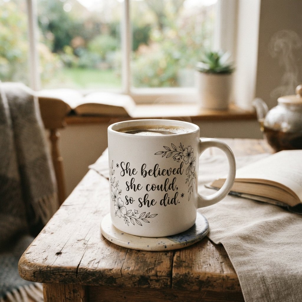 Nature-Themed Coffee Cup Ideas