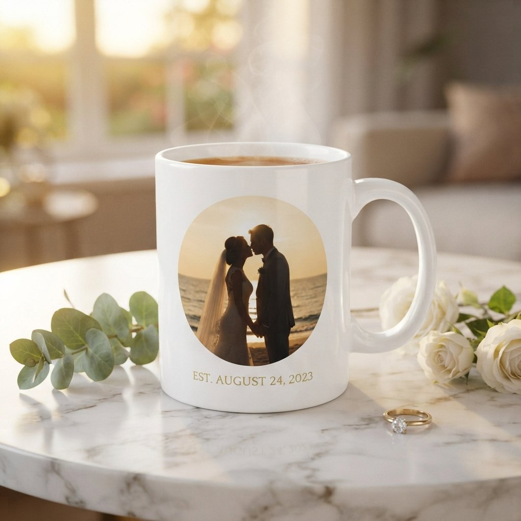 21 Best Cup Design Photo Ideas for Every Occasion 5 White mug on marble table 202609021519