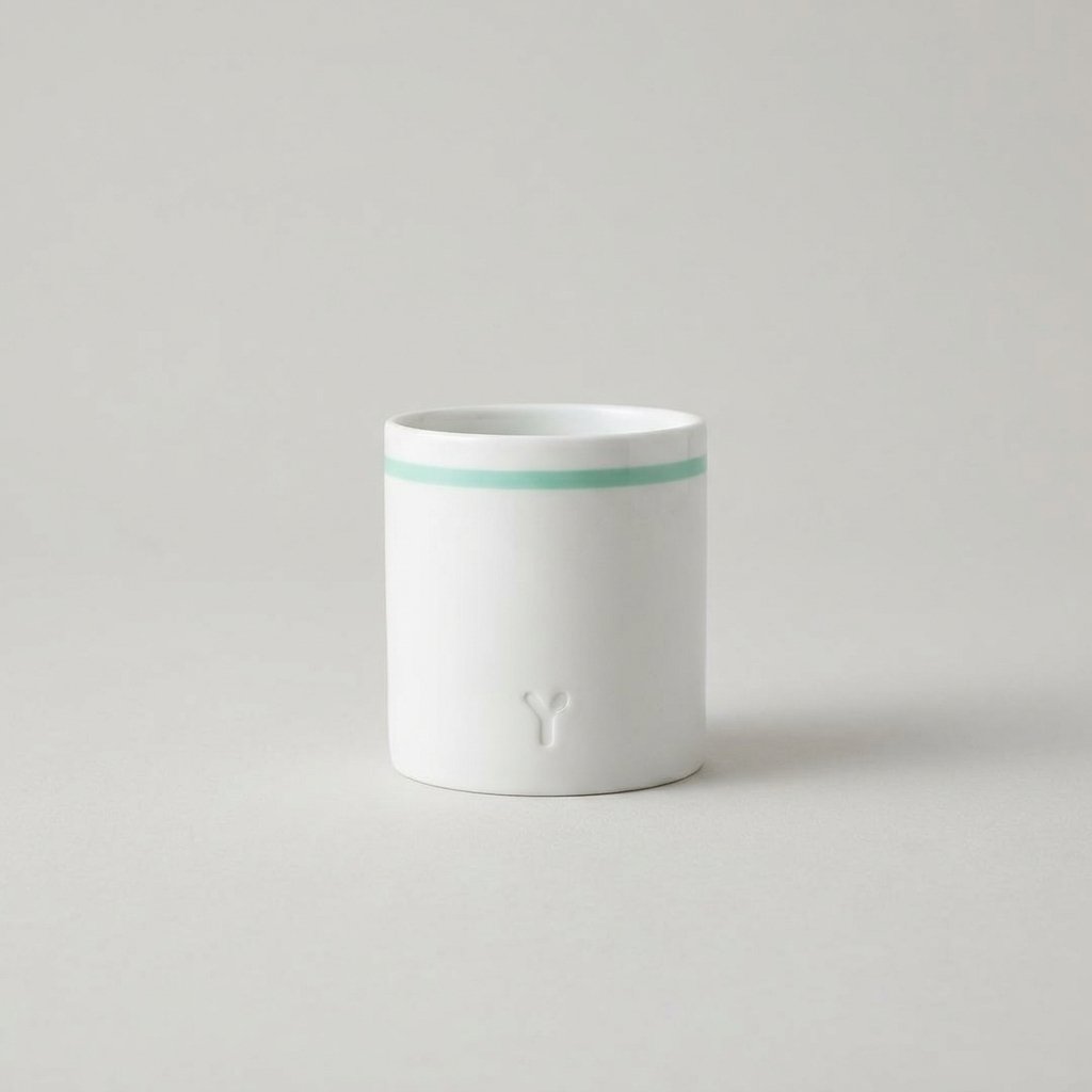 White yogurt cup photographed 202609051431